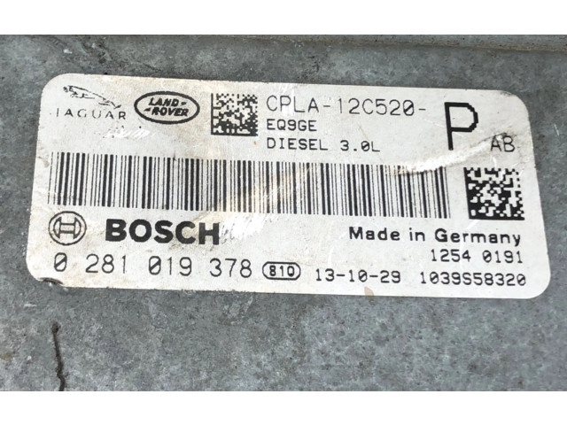 Řídící jednotka Jaguar XF 2012