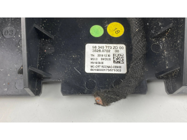 Дисплей 98345773ZD, 8019000173671002 Peugeot Partner III