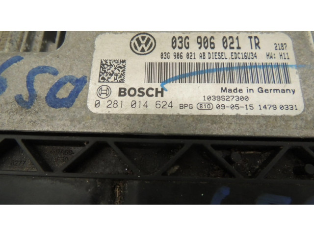 Блок управления двигателя 03G906021TR, 03G906021AB   Volkswagen Golf V