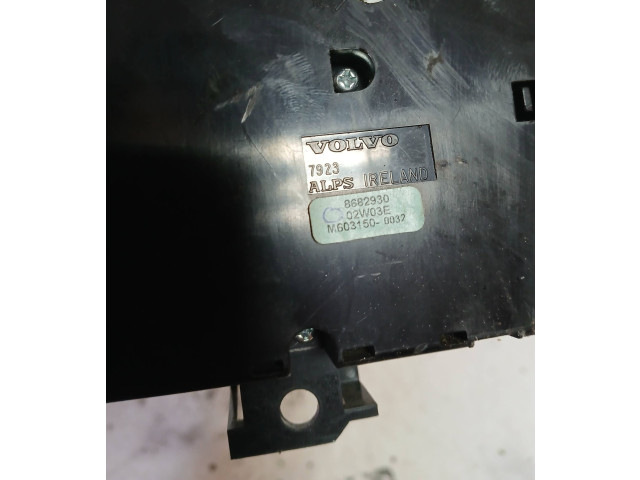 Блок управления кондиционера воздуха / климата/ печки (в салоне) 8682930 Volvo V70