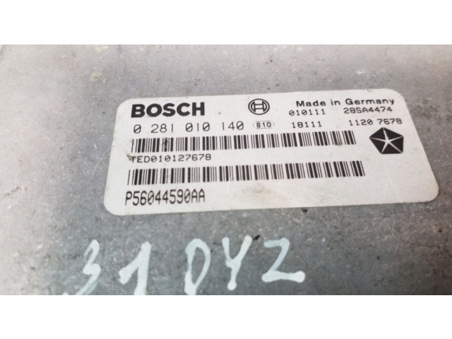 Блок управления двигателя P56044590AA, 0281010140 Jeep Grand Cherokee (WJ)