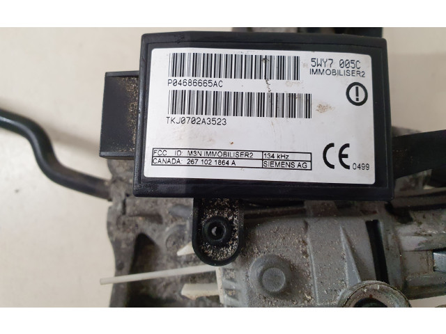  рейка  Колонка рулевая P04686665AC, P04680751AD   Chrysler Voyager 2001-2004 года