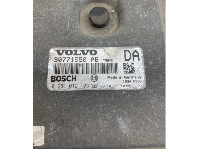 Блок управления двигателя 30771550AB, 1039S13372   Volvo S60