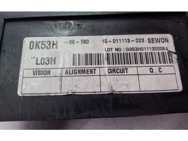 Pojistková skříňka Řídící jednotka BSM 0K53H66760, 0K53H66760 KIA Carnival 2002