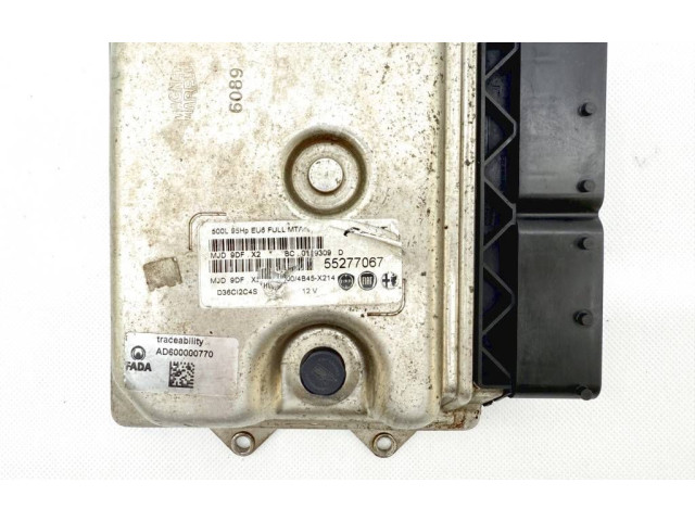 Блок управления двигателя MJD9DFX2, 55277067 Fiat 500L