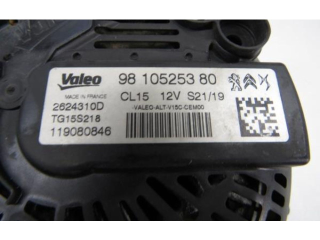 Генератор 9810525380, 2624310D   Opel Combo E      