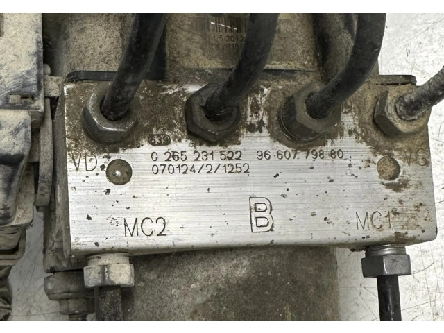 Jednotka ABS 0265231522, 9660779880 Citroen Berlingo 2007