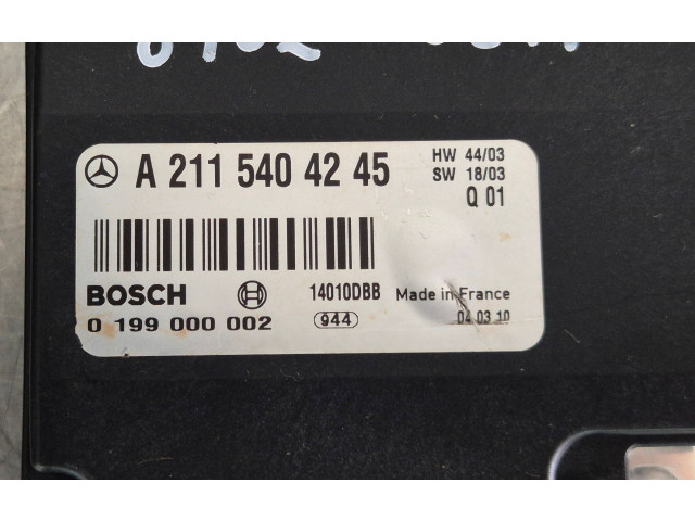 Ojnice A2115404245, 0199000002 Mercedes-Benz E W211