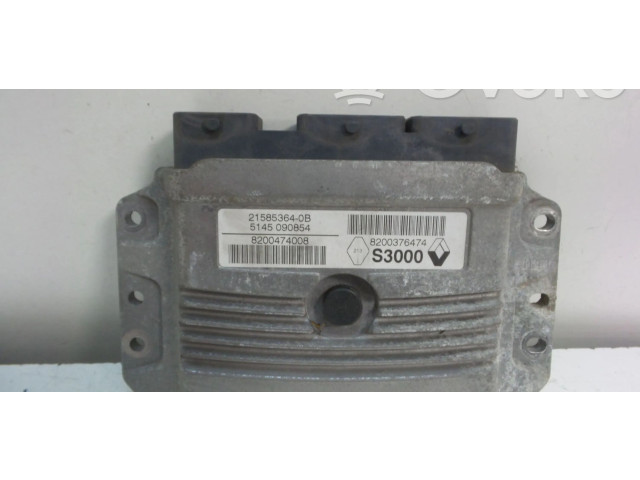 Řídící jednotka 8200474008, 8200376474   Renault Modus 2005