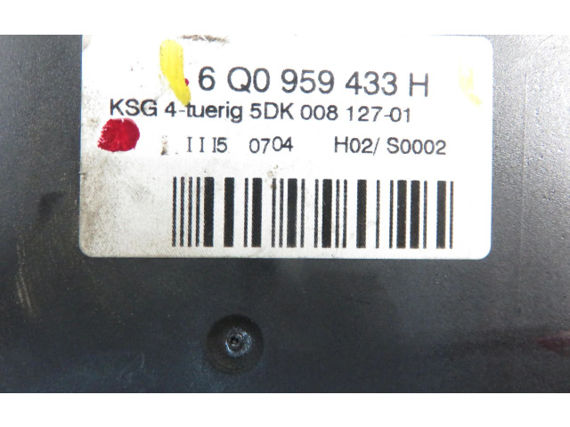 Блок комфорта 6Q0959433H Skoda Fabia Mk1 (6Y)
