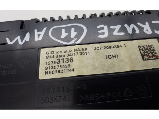 Дисплей 12783136, 813075439 Chevrolet Cruze