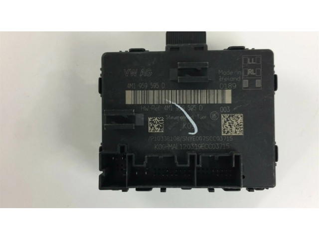 Блок управления 4M1959595D, Z3100 Audi A6 S6 C8 4K