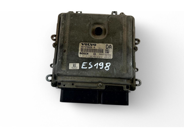 Блок управления двигателем Блок управления 30729826A, 0281012103 Volvo V70