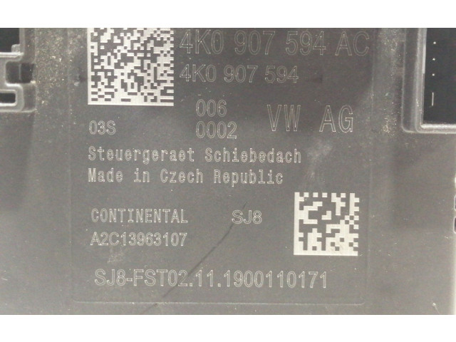 Блок управления 4K0907594AC   Cupra Ateca