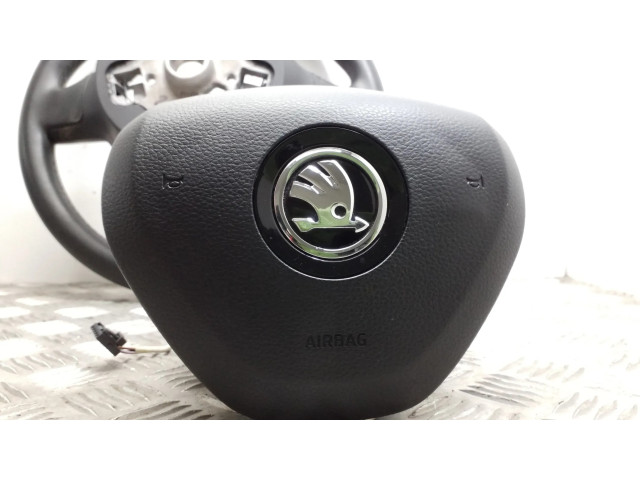 Руль Skoda Superb B8 (3V) 2015-2024 года 3V0419091L, 3V0880201F