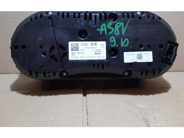 Панель приборов Audi A3 S3 8V