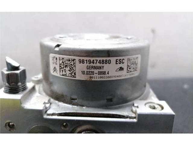 Блок управления АБС 9819474880, 10022008984 Citroen C4 Cactus