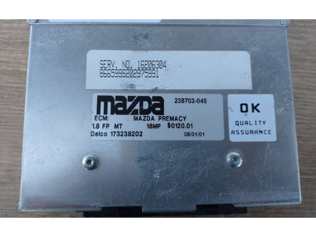 Блок управления двигателя 173238202 Mazda 626
