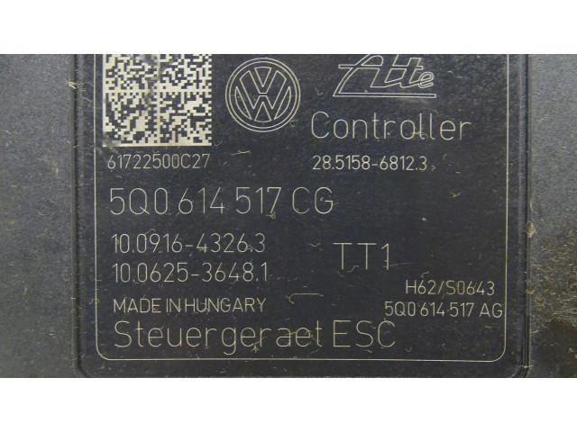 Jednotka ABS POMPA Audi A3 S3 8V 2016