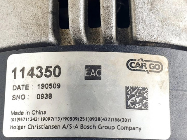 Генератор 114350 Daewoo Kalos 1.4