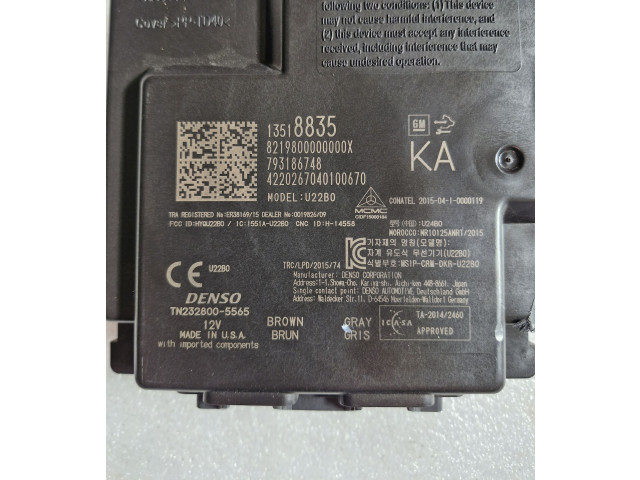 Блок управления 13518835   Buick Encore GX I