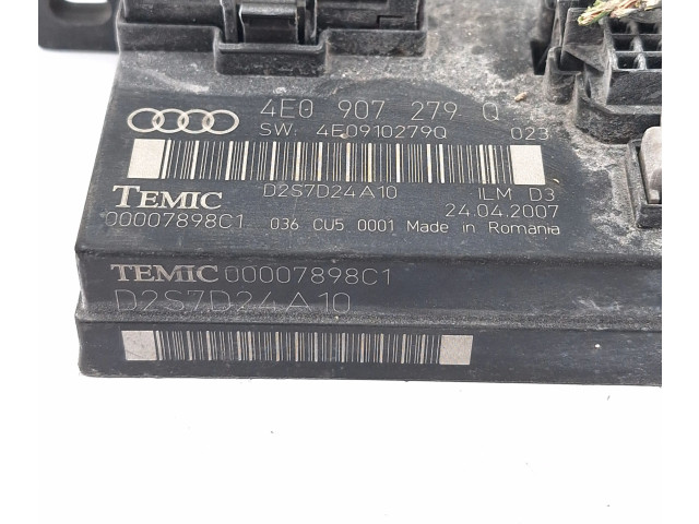 Блок комфорта 4E0907279Q, 00007898C1 Audi A8 S8 D3 4E