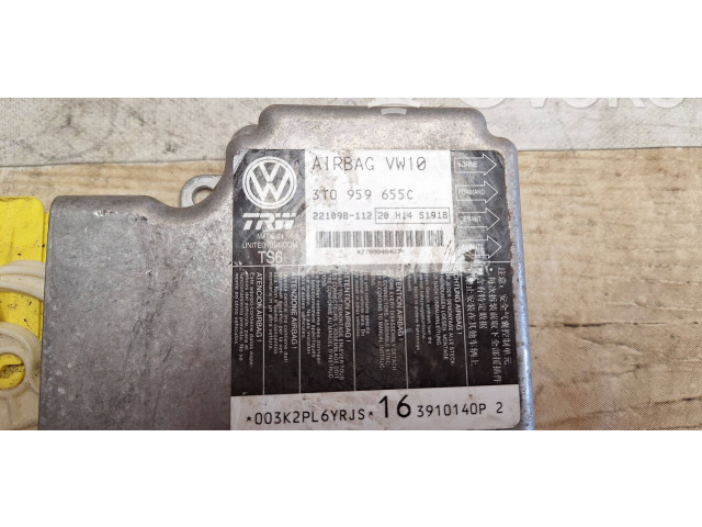 Блок подушек безопасности 3T0959655C, 221098112   Skoda Superb B6 (3T)