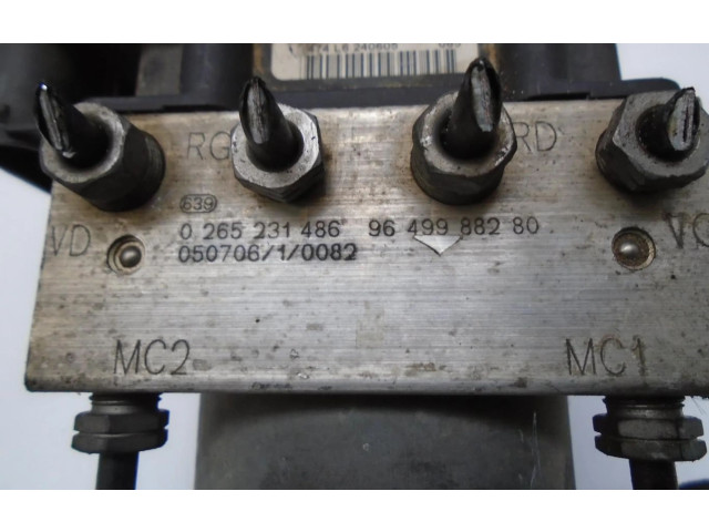 Блок управления АБС 0265231486 Citroen C4 I