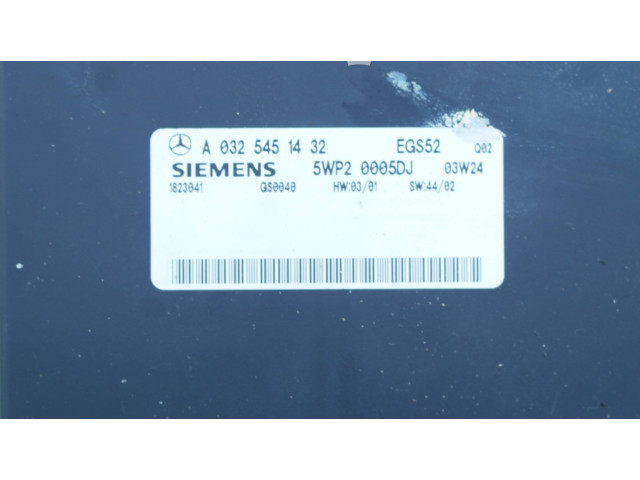 Блок управления коробкой передач A0325451432, 5WP20005DJ   Mercedes-Benz E W211