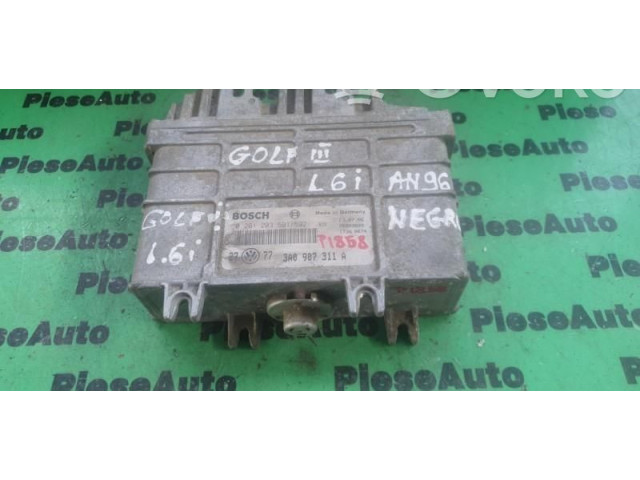Блок управления двигателем Блок управления 0261203591, 3A0907311A Volkswagen Golf III