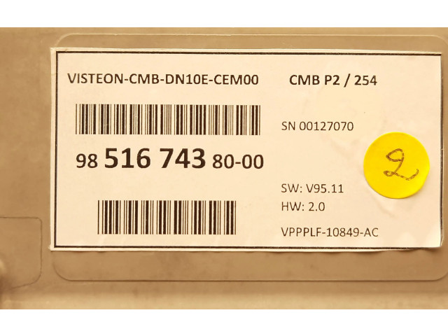 Панель приборов 9851674380, 9851674380 Peugeot 2008 II