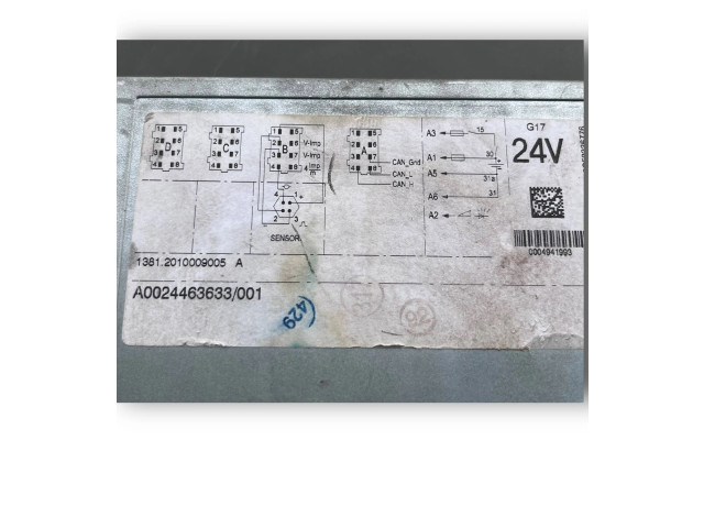 Блок комфорта A0024463633   Mercedes-Benz EQC   