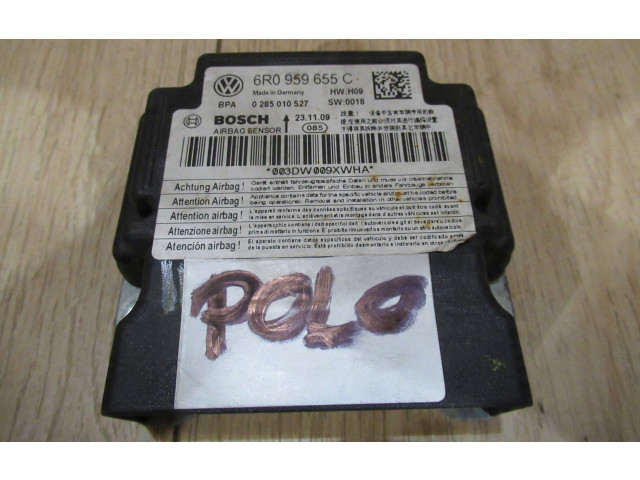 Блок подушек безопасности 6R0959655C, 57898158B214   Skoda Fabia Mk2 (5J)