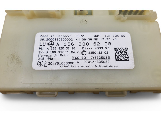 Řídící jednotka A1669006208 Mercedes-Benz GL X166 2013