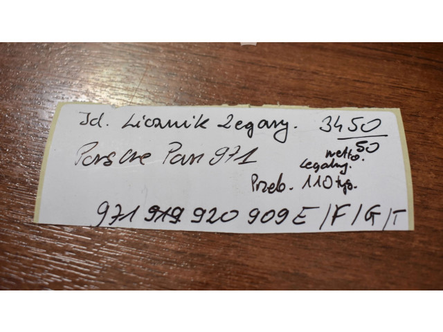 Přístrojová deska Porsche Panamera (971) 2024