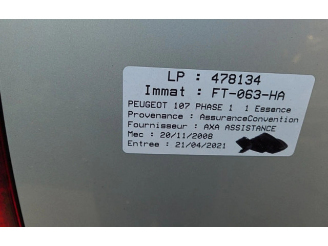 Генератор 270600Q011   Peugeot 107      