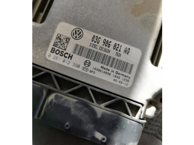 Řídící jednotka 3G906021AQ, 281012390 Volkswagen Caddy 2005