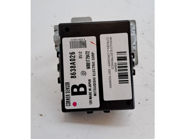 Блок управления двигателем Блок управления 8638A026, W001T79472 Citroen C-Crosser