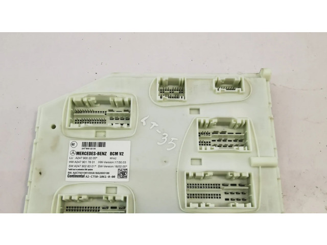 Pojistková skříňka 2479002205 Mercedes-Benz A W177 2018