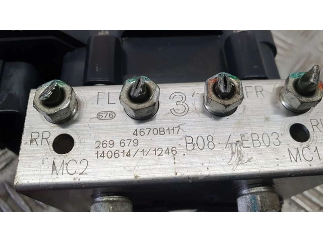 Блок АБС 4670B117, 269679   Mitsubishi  Mirage VI G4 Attrage  2012- года