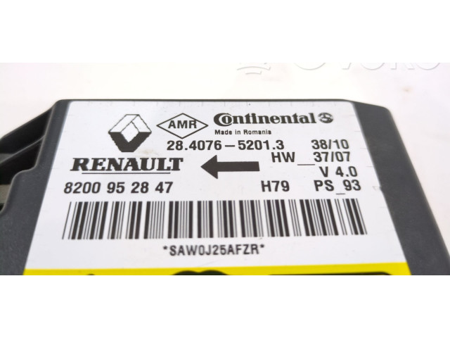 Блок подушек безопасности 8200952847 Dacia Duster