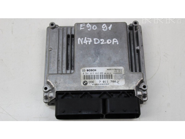 Řídící jednotka 7811700 BMW 3 E90 E91 2011