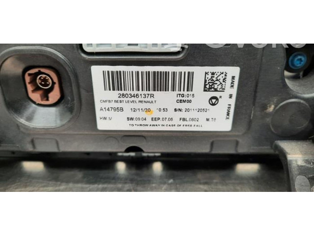 Дисплей    280346137R   Renault Clio V