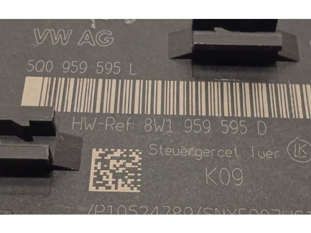 Блок комфорта 5Q0959595L, 8W1959595D   Audi Q3 F3   