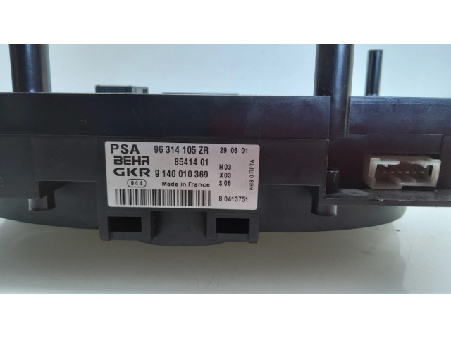 Блок управления климат-контролем 9140010369 Citroen Xsara Picasso