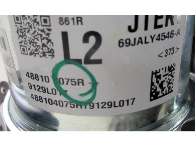 Рулевая рейка 488104075R, 9129L017 Renault Captur 2013 - 2020 года