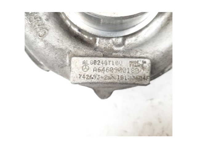 Turbodmychadlo Турбина 7426932, 7426932 Mercedes-Benz C W203 646963