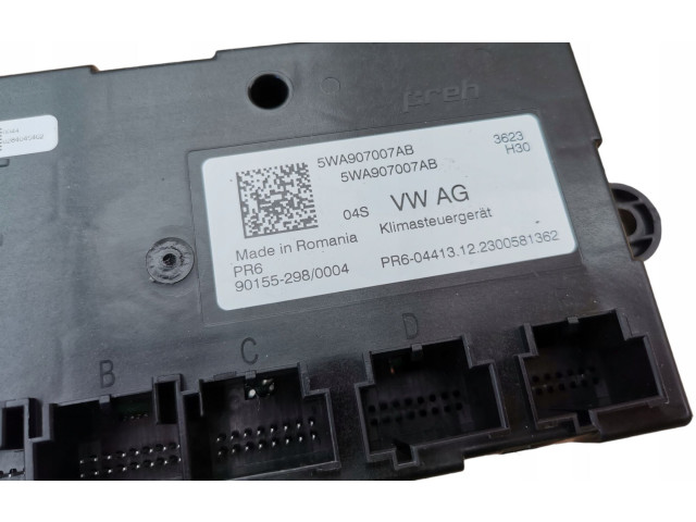 Блок управления климат-контролем 5WA907007AB   Volkswagen Golf VII