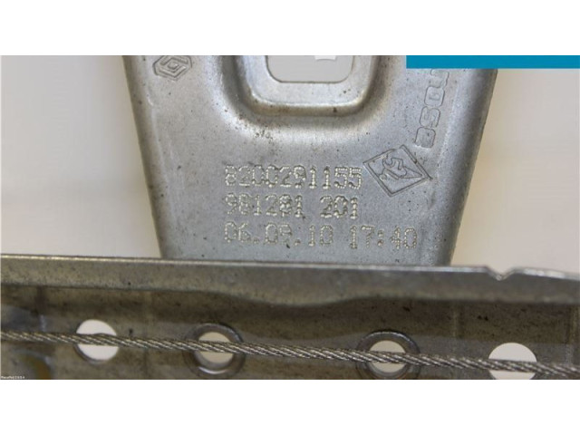 Поршень Передний електрический механизм для подъема окна без двигателя D4F-742 8200291155  Renault Clio III  