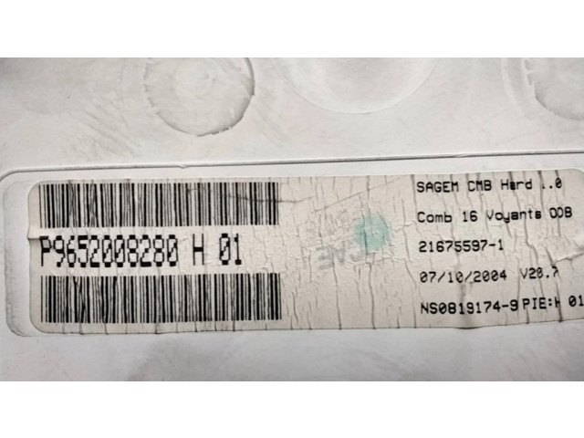 Панель приборов P9652008280, 216755971   Citroen C2       